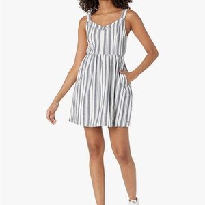 Roxy Women's Up Above Striped Tank Dress NWT